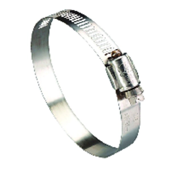 Ideal Tridon Hy Gear 3 in to 5 in. SAE 72 Silver Hose Clamp Stainless Steel Band 625072551 - main